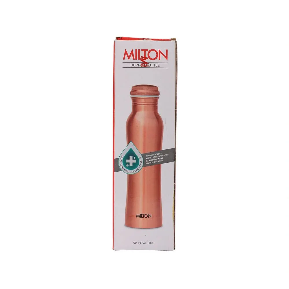 Customizable pure copper water bottle 1 Litre